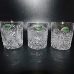 Whiskey Tumbler 3er Set, Kristallglas