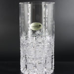 Ginglas, Wasserglas, Trinkglas, Bierglas, Bierbecher, Bleikristall, Kristallglas