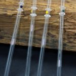 Mundgeblasene Strohhalme, 4er Set gerade, bunt