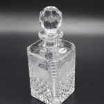 Whiskey Flasche Kristallglas