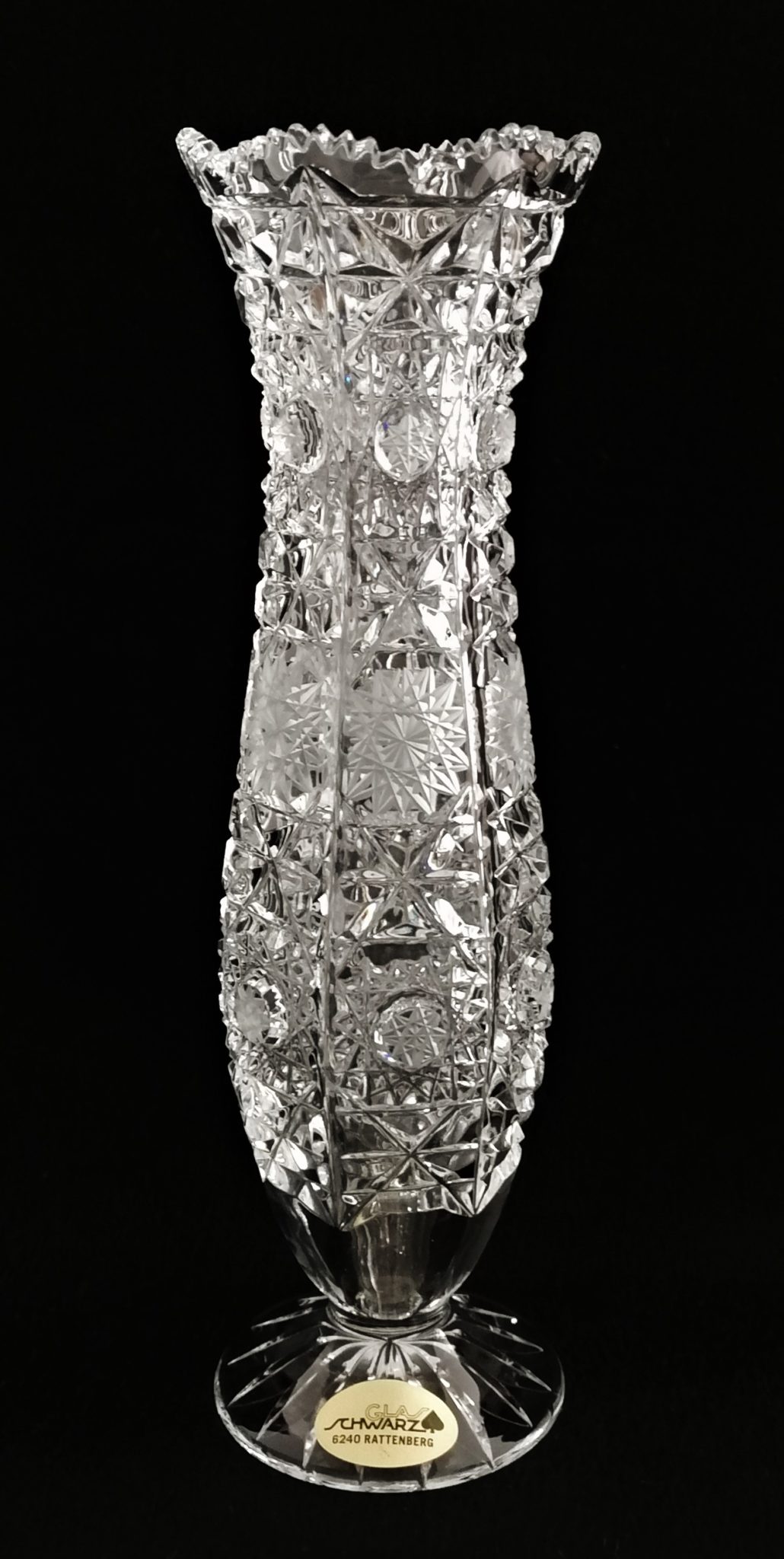 Whiskey Flasche & Whiskey Glas im Set Glas Schwarz