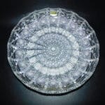 Teller aus Kristallglas